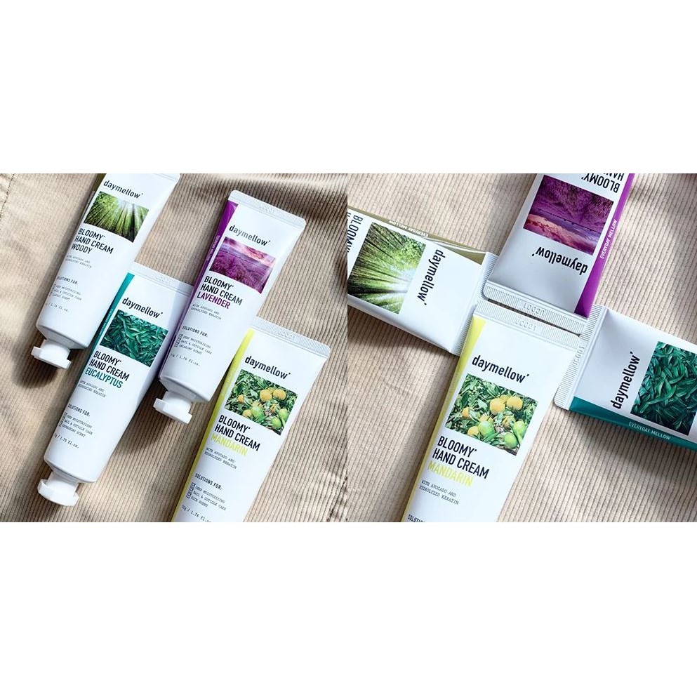 Kem Dưỡng Da Tay Cấp Ẩm Chiết Xuất Từ Thiên Nhiên Daymellow Bloomy Hand Cream 50g | BigBuy360 - bigbuy360.vn