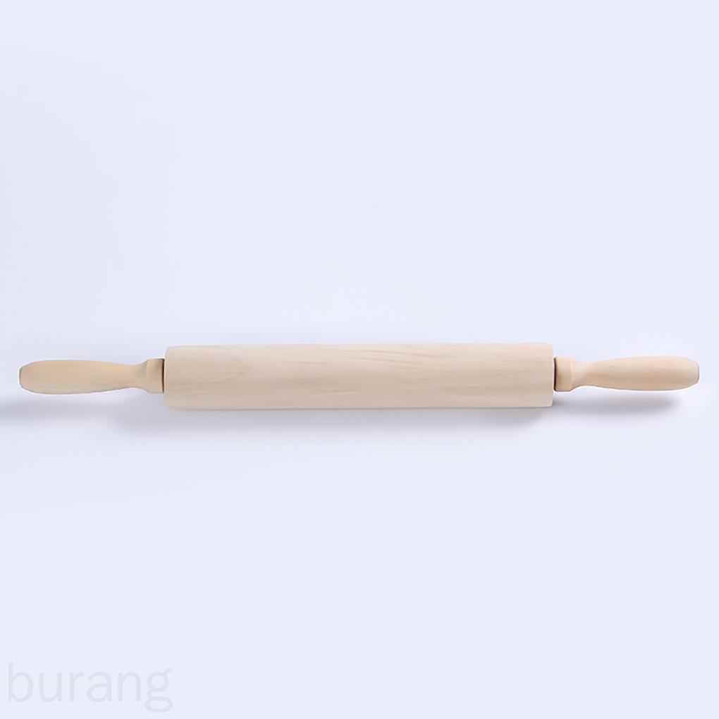 Cây lăn bột bằng gỗ chất lượng cao chống dính an toàn tiện dụng cho nhà bếp