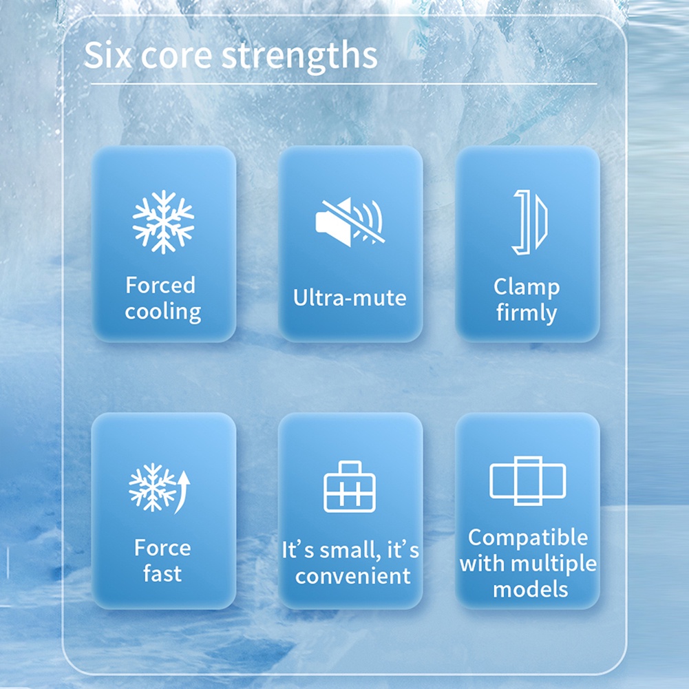 Miếng Dán Tản Nhiệt Tự Dính Gọn Nhẹ Cho Điện Thoại