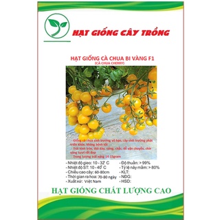 Hạt giống cà chua bi vàng f1 ct279 - gói 30 hạt