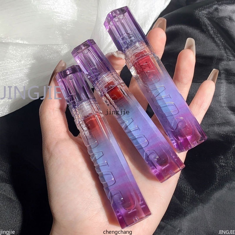 Jingjie VN HELLOSTYLE Dream Son Bóng Thủy Tinh Nước Màu Tím Mật Ong Xám Hồng Trắng Giá Rẻ Cảm Giác Ánh Sáng Giá Rẻ