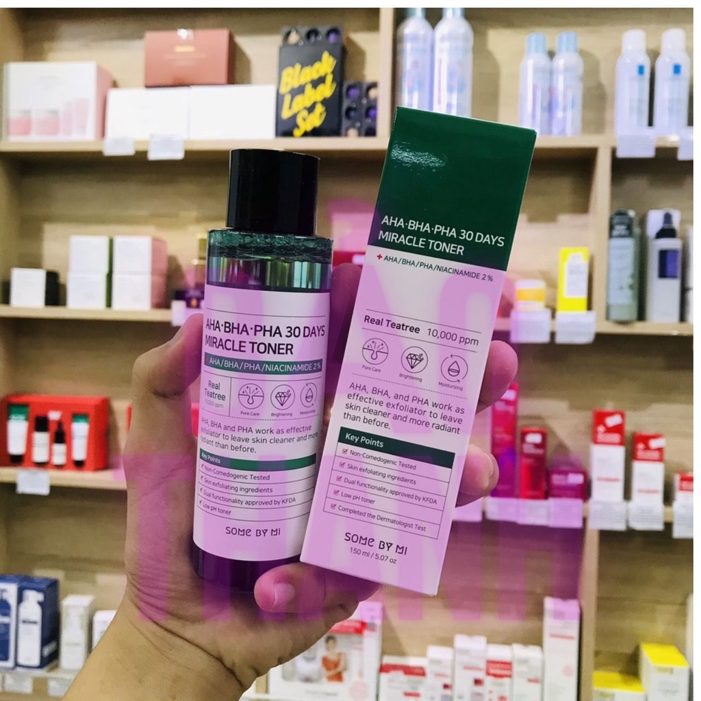 Toner Dưỡng Ẩm Làm Sạch Some By Mi AHA BHA PHA 30 Days Miracle Toner, 150ml_bao_thanh.cosmetic | BigBuy360 - bigbuy360.vn