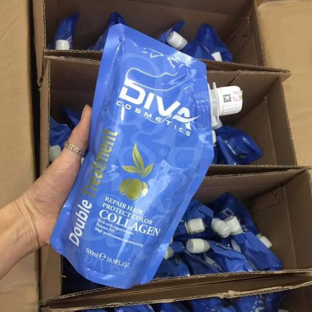 HẤP PHỤC HỒI DIVA COLLAGEN 500ML