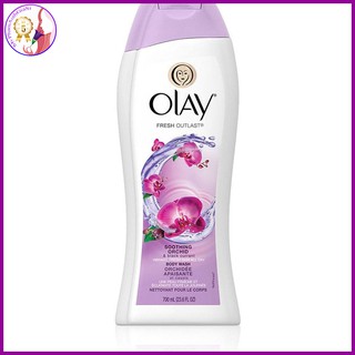 SỮA TẮM OLAY HƯƠNG HOA LAN MỸ ( TÍM)