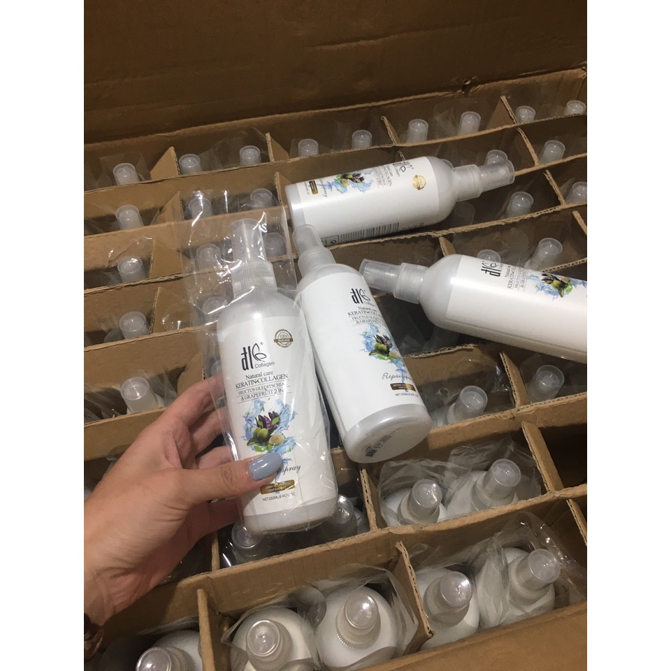 Xịt dưỡng hương Bưởi ĐL Keratin Collagen 2 in 1