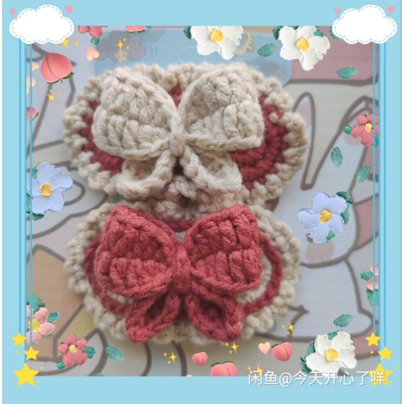 Kẹp tóc nơ đủ màu 🎀