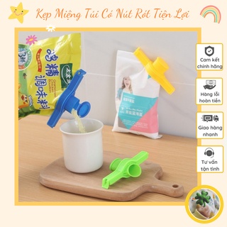 Kẹp miệng túi có nắp tiện dụng