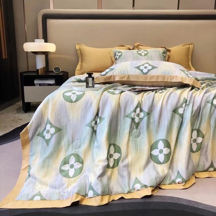 Chăn hè cotton tencel nhập khẩu, chăn mùa hè chần bông mỏng kích thước 2mx2m2 sẵn hàng-Liên Hương