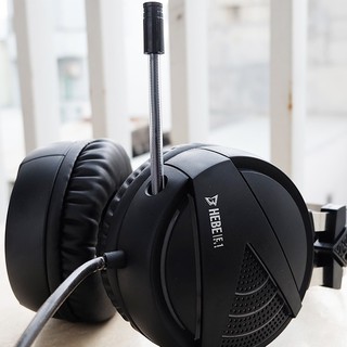 Tai nghe cao cấp chuyên game gamdias hebe e1 3.5mm led 7 màu màu đen