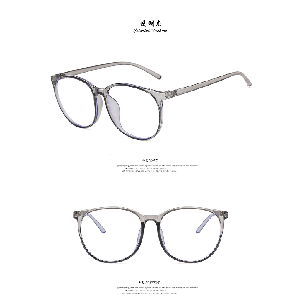 Mắt Kính Kiểu Mắt Mèo Chống Bức Xạ Phong Cách Hàn Quốc Cho Nữ