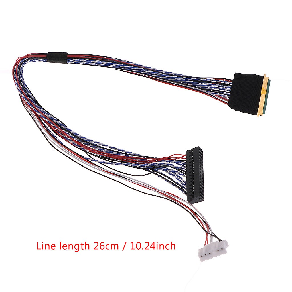 Dây cáp màn hình LCD i-pex 20453-040t-11 40pin 2CH 6bit LVDS cho 10.1-18.4 inch