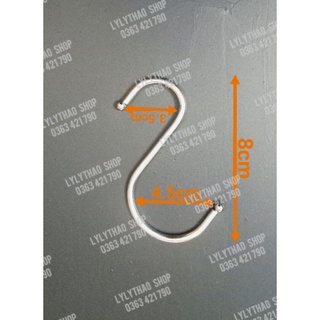 Móc inox chữ S