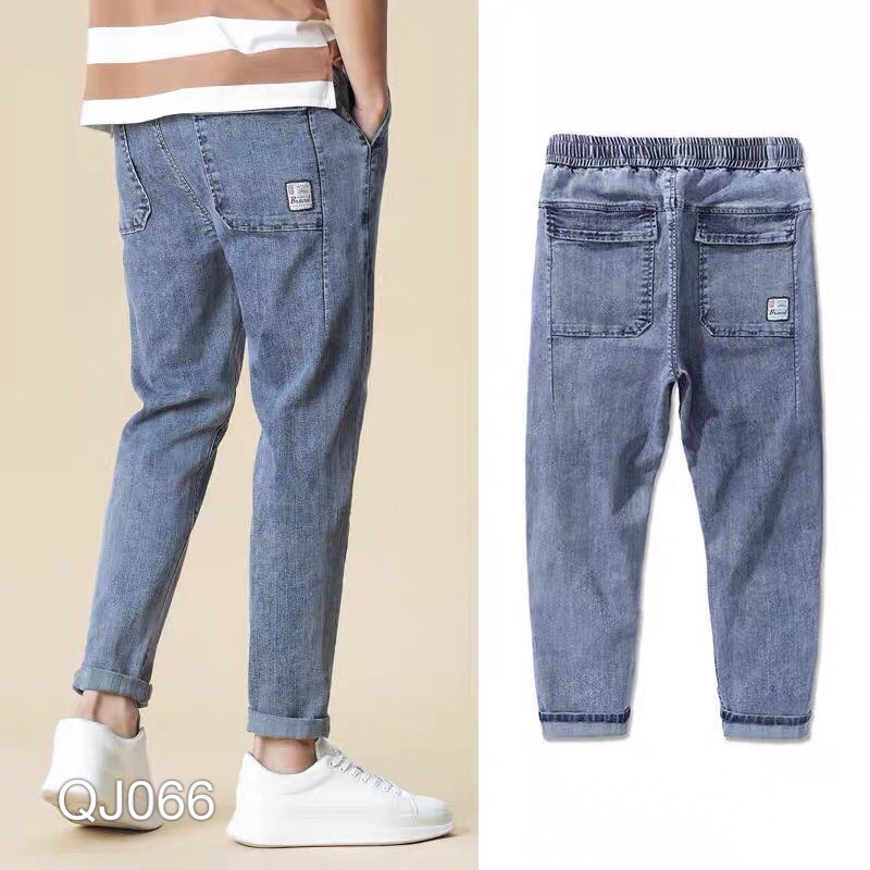 Quần Jean Baggy nam VN CLO lưng thun 1 - QJ066