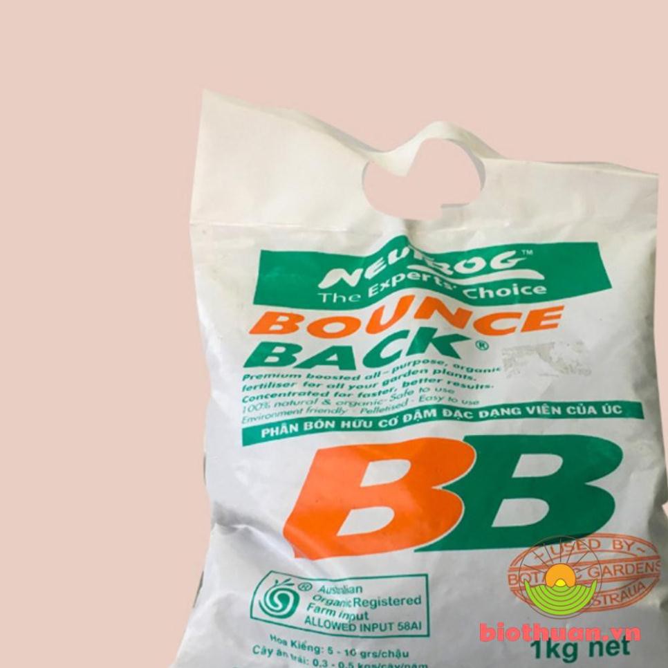 Phân hữu cơ đậm đặc dạng viên Bounce Back 1kg