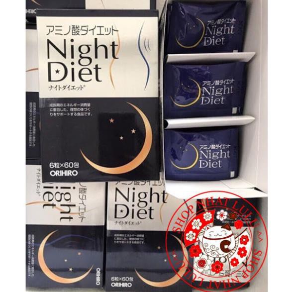 Viên uống giảm cân Orihiro Night Diet Nhật