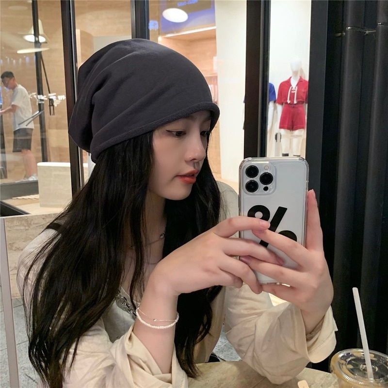 Mũ Turban Không Vành Thiết Kế Nhỏ Nhắn Thời Trang Theo Phong Cách Hàn Quốc Cho Nữ