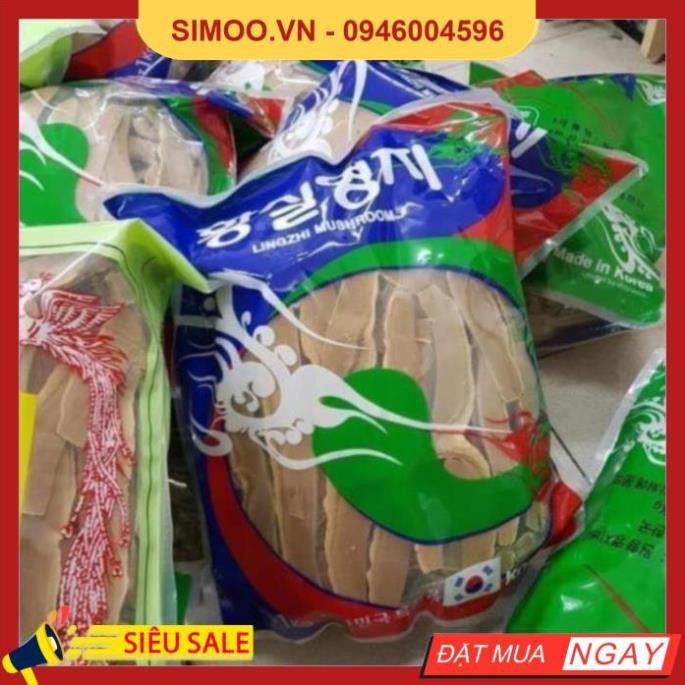 💥 ⚡ SẢN PHẨM CHÍNH HÃNG 💥 ⚡ [HÀNG MỚI] Nấm Linh Chi Thái Lát Hàn Quốc, Túi Xanh 1kg 💥 ⚡