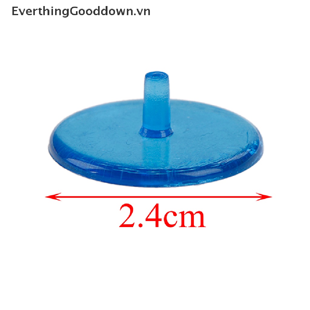 Everthinggooddown Set 100 Phụ Kiện Đánh Dấu Vị Trí Bóng Golf Bằng Nhựa Tròn Nhiều Màu Sắc