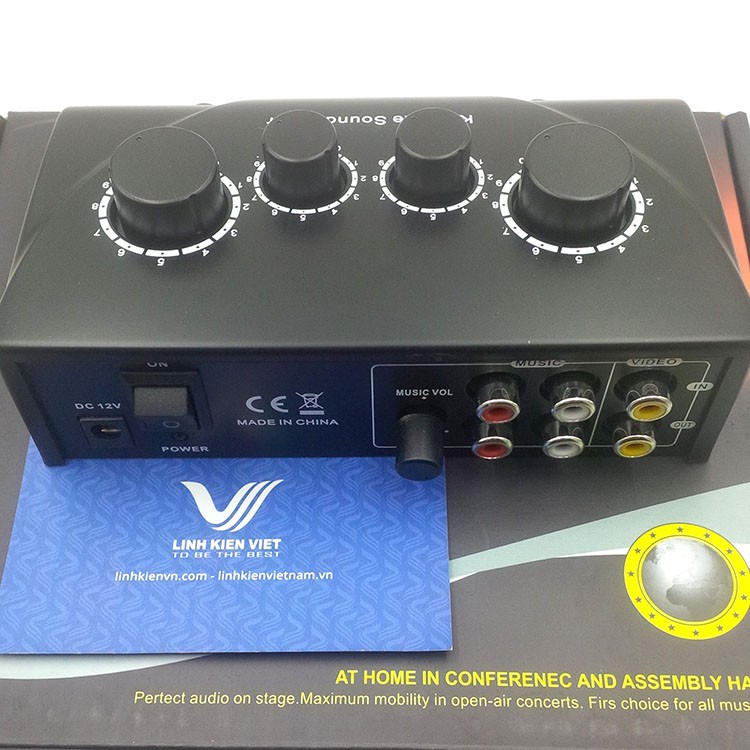 Bộ vang Echo hát Karaoke Sound Mixer