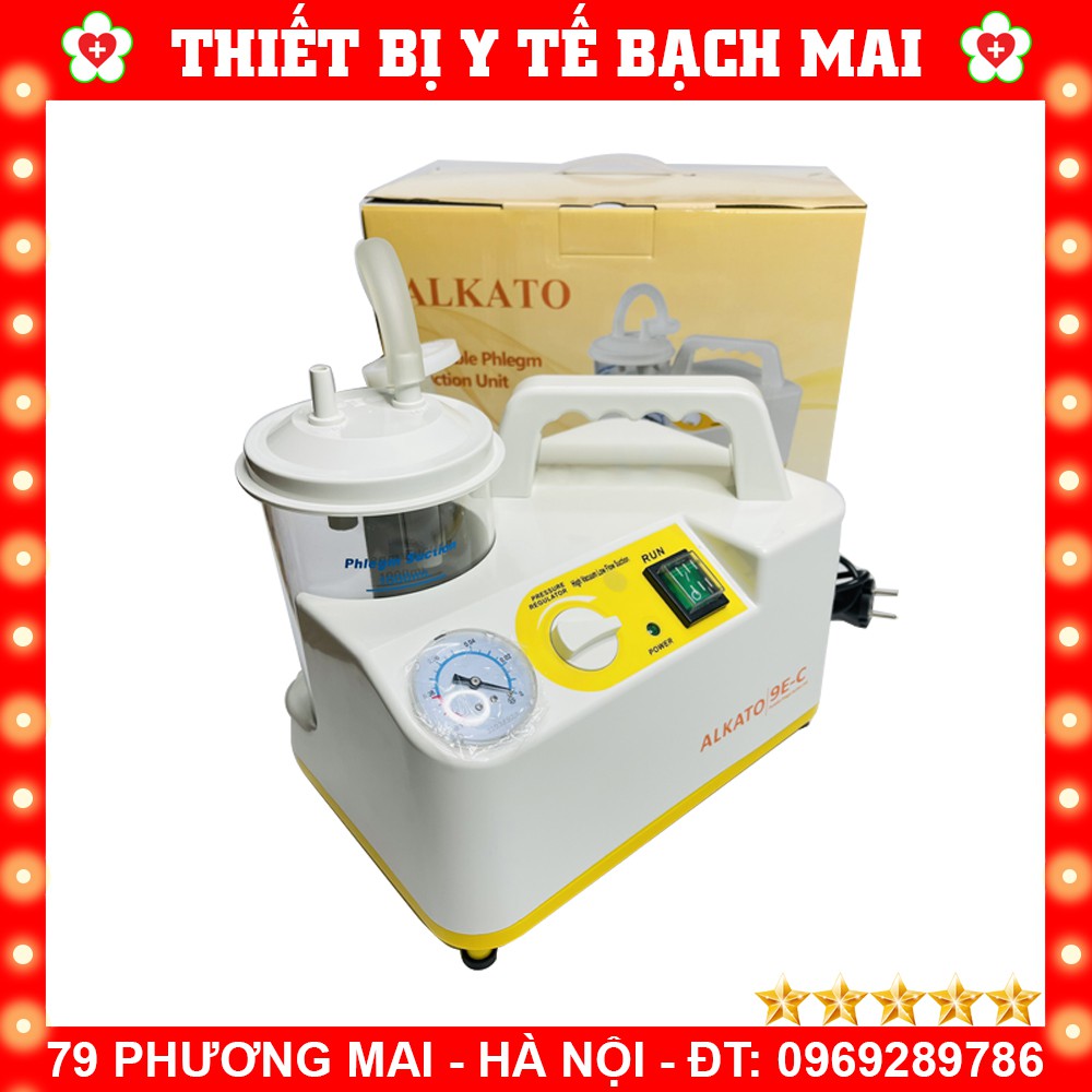 Máy Hút Dịch Mũi Họng 1 Bình ALKATO KD-3090C1 [Mẫu Mới 9E-C]