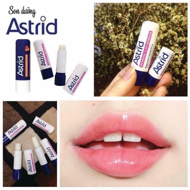 Son dưỡng môi mỡ hươu Astrid 4.7g