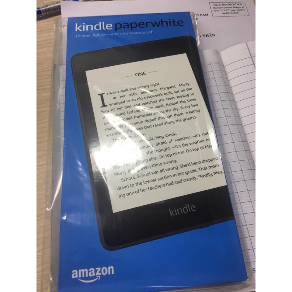 Mới  new seal 100% - Máy đọc sách Kindle Paperwhite  - 2020