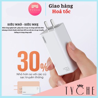 Củ sạc nhanh 2 cổng 65w Remax RP-U50
