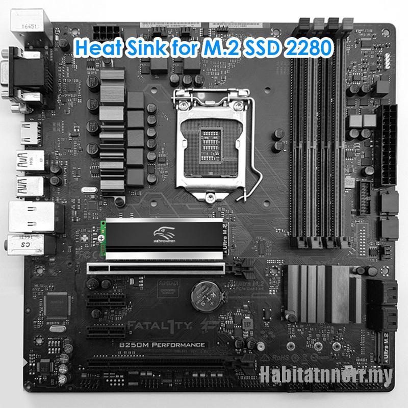 Bộ Tản Nhiệt Ổ Cứng Ssd Nvme Habitatnnerr M.2 Bằng Nhôm | BigBuy360 - bigbuy360.vn