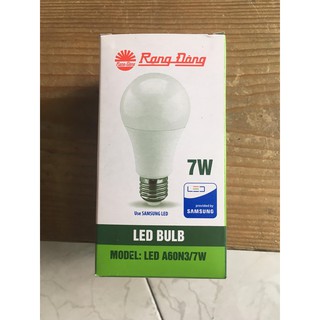 Bóng Đèn Led Bulb RẠNG ĐÔNG 7W A60N3 E27