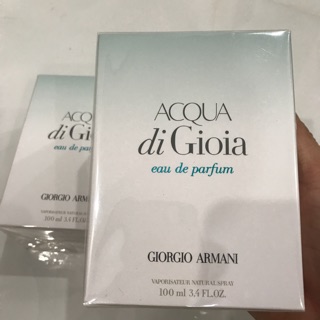 Nước hoa nữ Acqua di Gioia edp 100ml fullbox