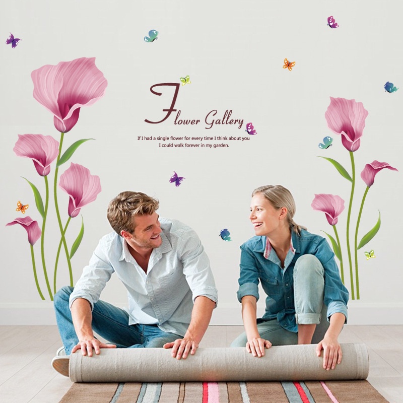 Bộ sưu tập tranh dán tường 3D phong cách hiện đại, Giấy dán tường, DECAL trang trí