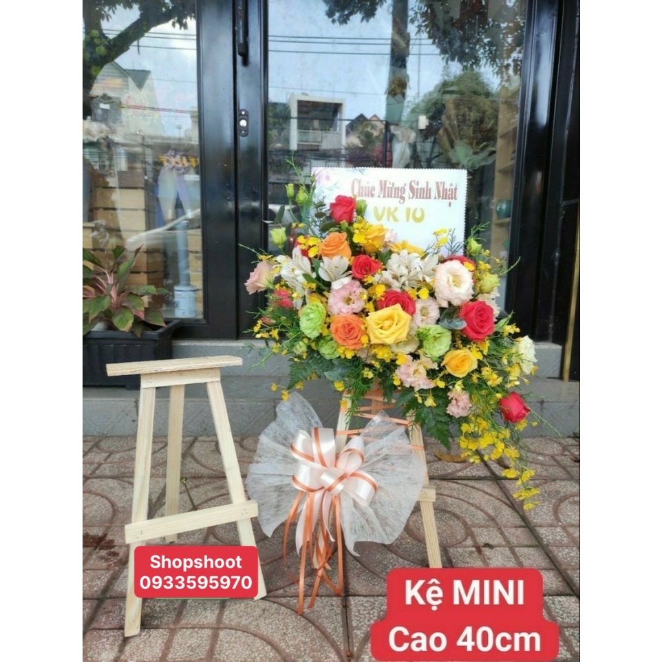 Kệ khai trương mini