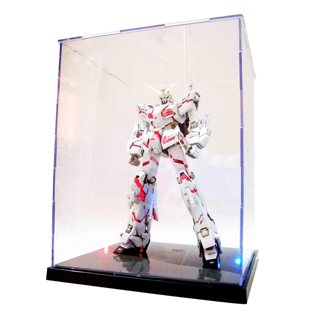 Hộp Plastic trưng bày mô hình có đèn LED đi kèm Model Display Box [TAM] [PGN13]