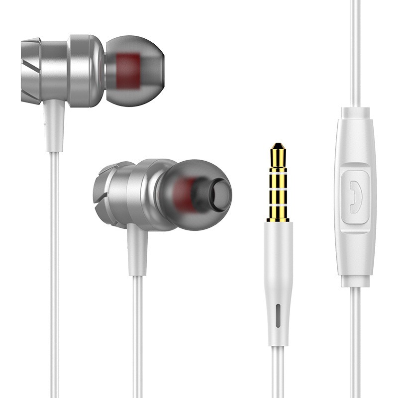 Tai Nghe In-Ear Headphones Turbo MS-022 Chính Hãng Siêu Bass vỏ Kim loại.