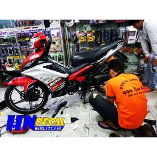 Tem Trùm Ex 135 Đỏ Trắng SBK