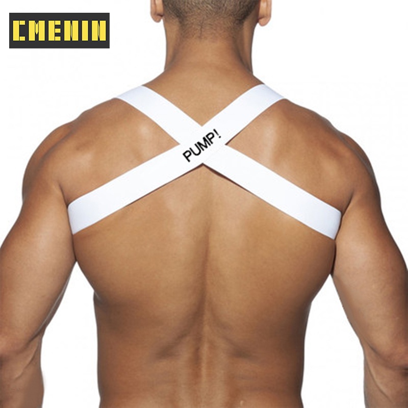 Dây đai co giãn CMENIN đeo ngực gợi cảm cho nam 2021 PU5501 