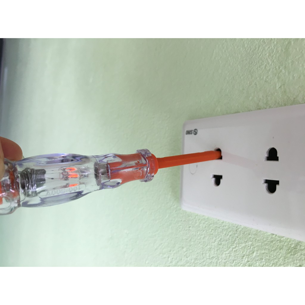 Tua vít thử điện chống giật AC 100- 500V Điện Quang