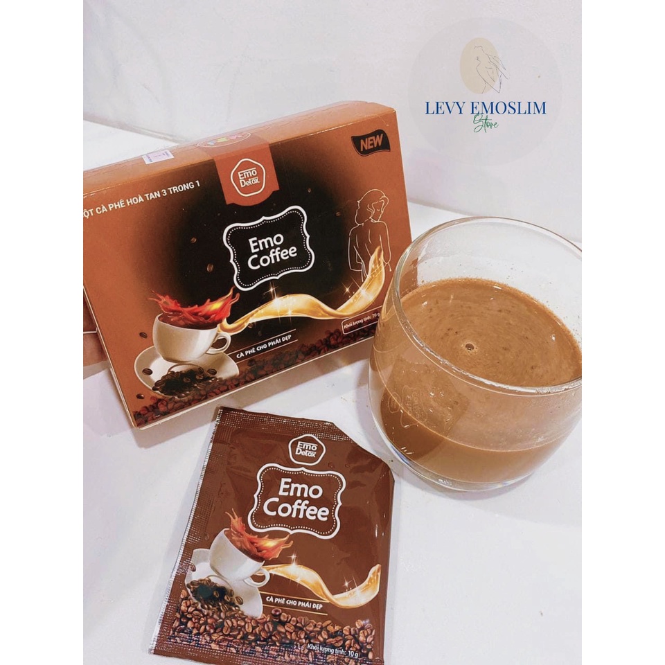 CÀ PHÊ  GIẢM CÂN (COFFEE) MẪU MỚI - EMOSLIM