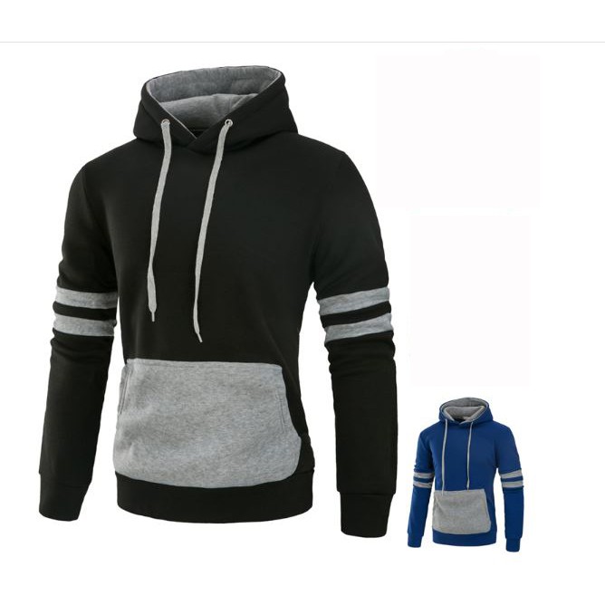 Áo hoodie nam phối màu đẹp chất nỉ đẹp và ấm Hot thu đông 2018