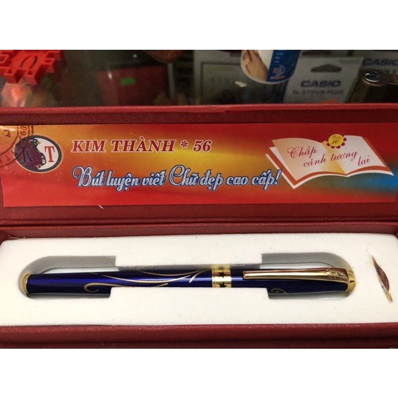 Bút mực Kim Thành 56, ngòi êm trơn, nét thanh đậm