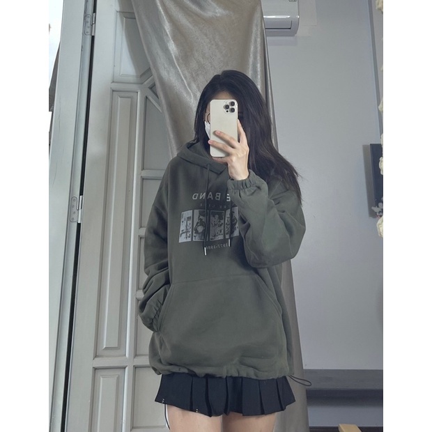 Áo hoodie unisex QC form to chất dày Kaylee | BigBuy360 - bigbuy360.vn