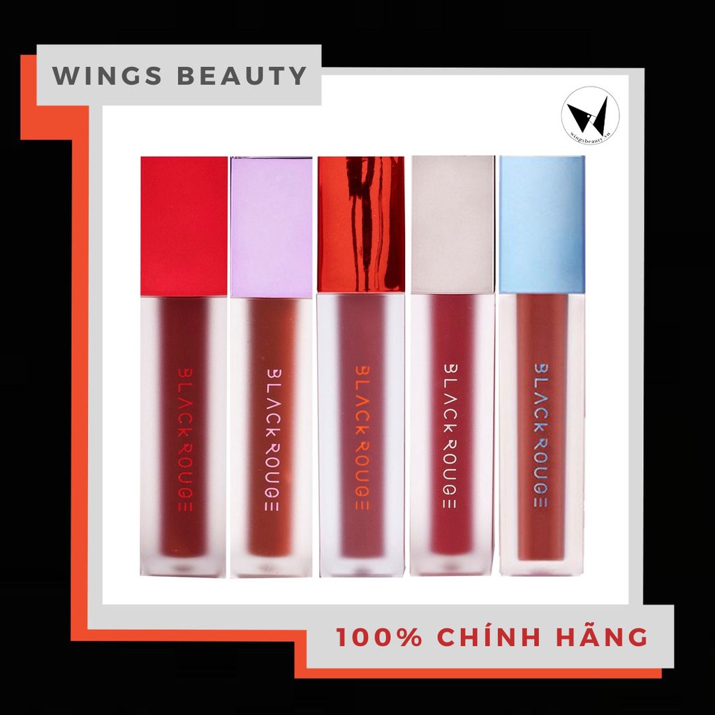 (TEM CHÍNH HÃNG) Son kem BLACK ROUGE Airfit Velvet