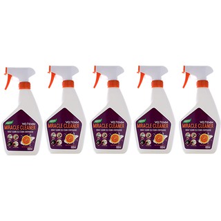 Set 5 chai xịt tẩy rửa đa năng Votemm Hàn Quốc (lau bếp, sàn, tủ lạnh, oto sạch bóng) + quà tặng
