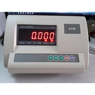 Đầu cân điện tử 3000kg A12E, bộ chỉ thị cân điện tử cân sàn 3 tấn