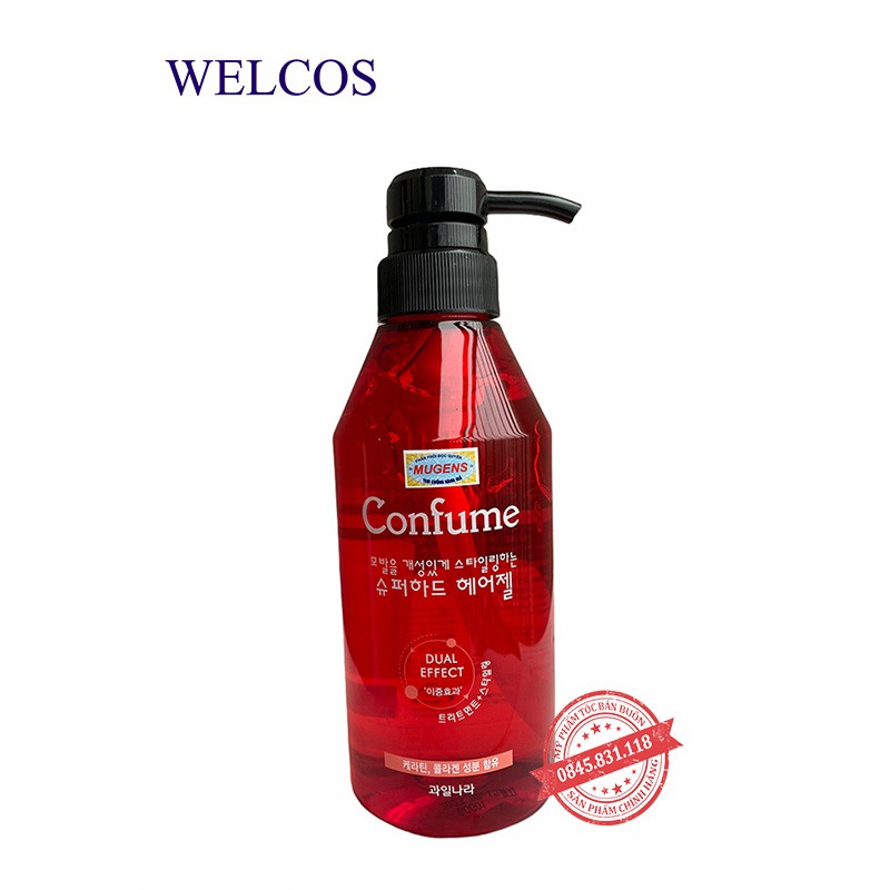 Gel đặc siêu cứng WELCOS  Confume super hard hair gel 400ml CT22