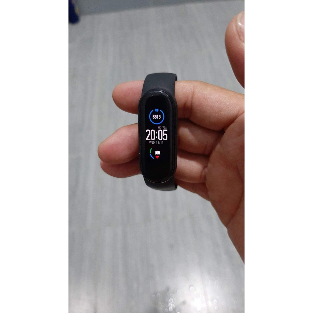 Vòng đeo tay thông minh miband 5 Hàng chính hãng phiên bản quốc tế [ Bảo hành lỗi 1 đổi 1]