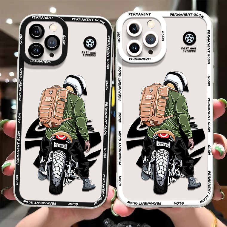 Ốp Điện Thoại TPU Dẻo Trong Suốt Họa Tiết Hoạt Hình Dễ Thương Cho IPhone 14 13 12 Pro Max 11 8 7 6S 14 Plus XS XR X Max