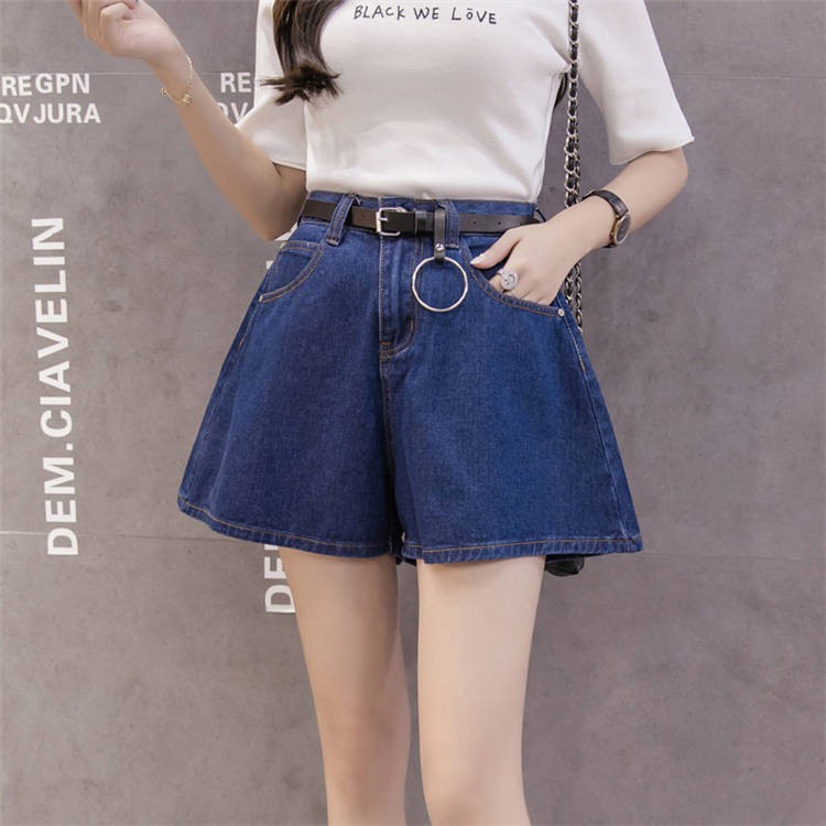 quần short nữ jeans ống rộng hàng chuẩn đẹp