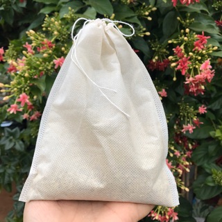 Cây tắm VẢY NẾN, túi lọc tắm CHÀM BỤI