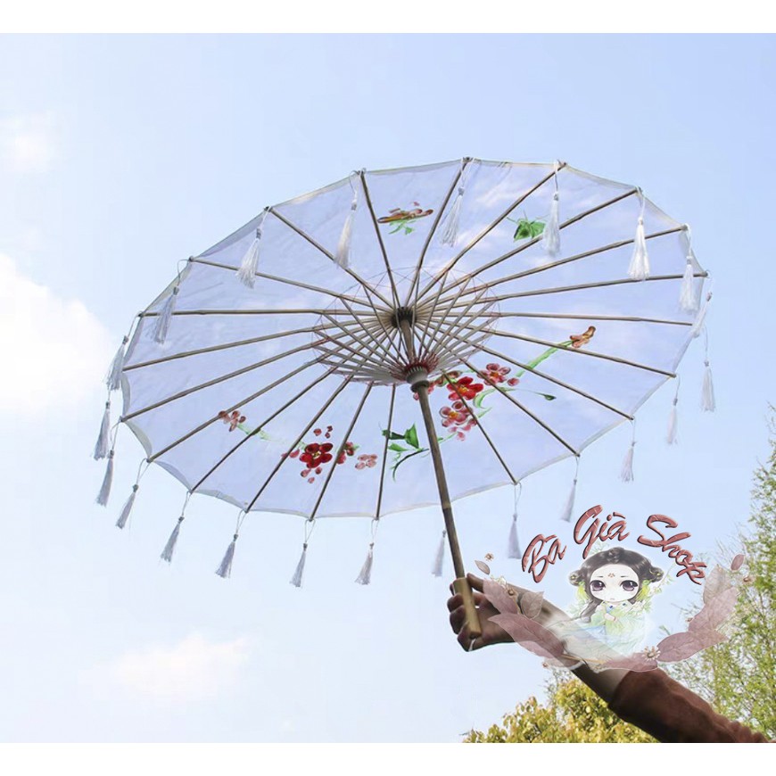 Ô dù cổ trang dù nhật đạo cụ chụp ảnh trang trí